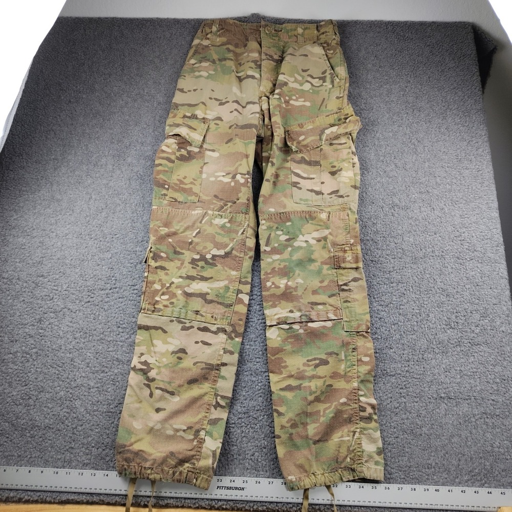 US Army OCP ACU Military FR Cargo Pants Trousers Flame Resistant Mens 30x35